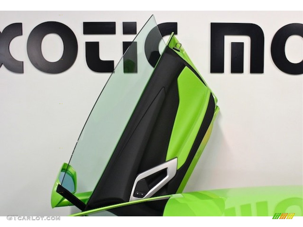 2012 Aventador LP 700-4 - Verde Ithaca (Bright Green) / Nero Ade photo #28