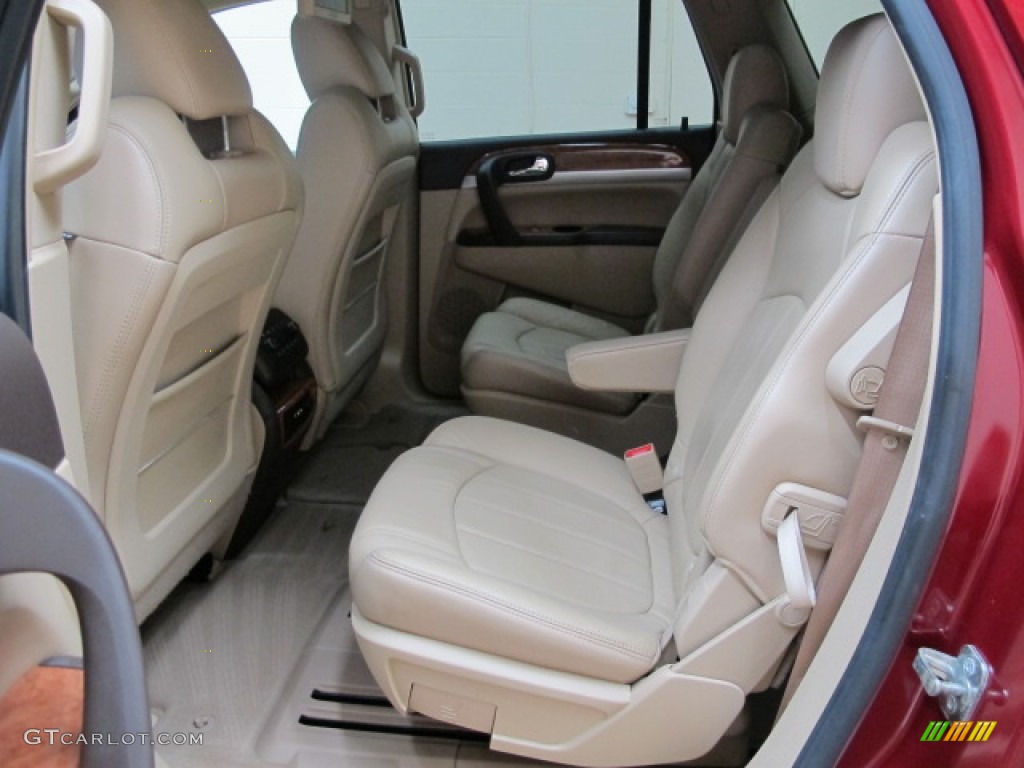 2009 Enclave CXL AWD - Red Jewel Tintcoat / Cocoa/Cashmere photo #18