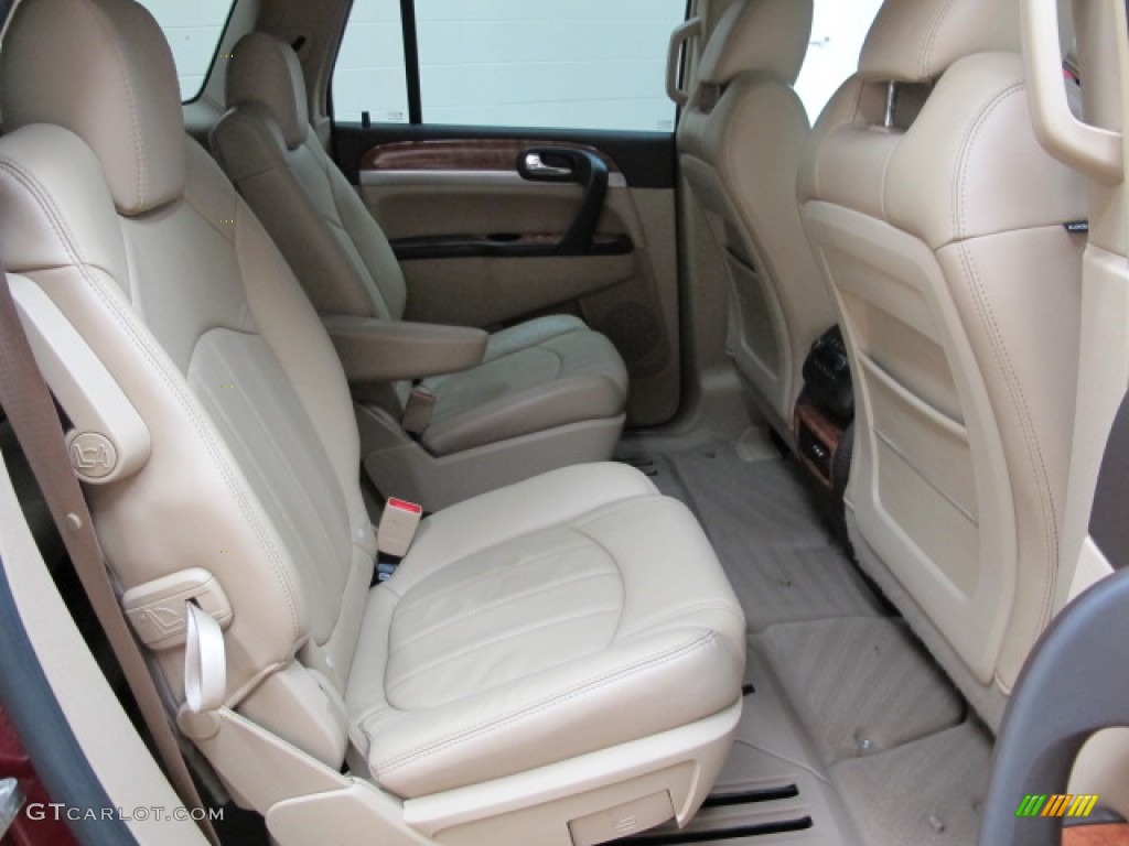 2009 Enclave CXL AWD - Red Jewel Tintcoat / Cocoa/Cashmere photo #22