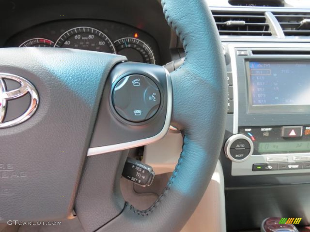 2013 Camry XLE - Magnetic Gray Metallic / Ash photo #17