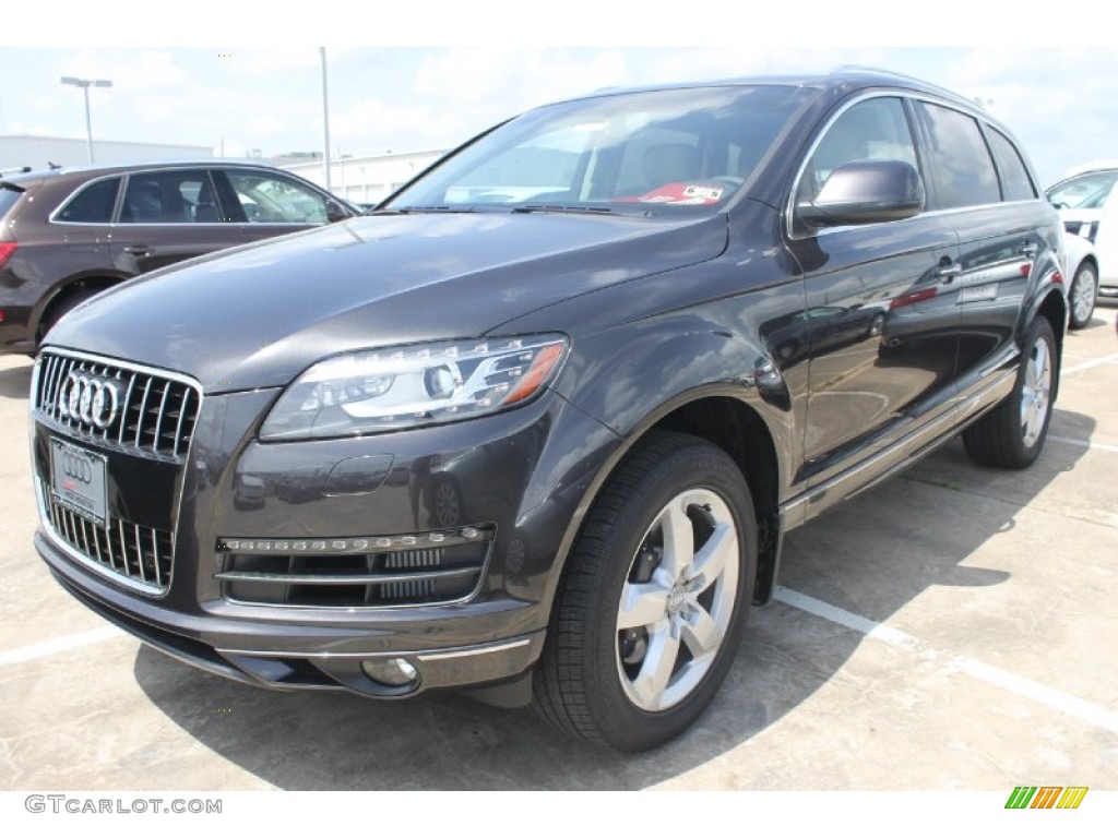 2013 A6 3.0T quattro Sedan - Lava Gray Pearl / Black photo #3