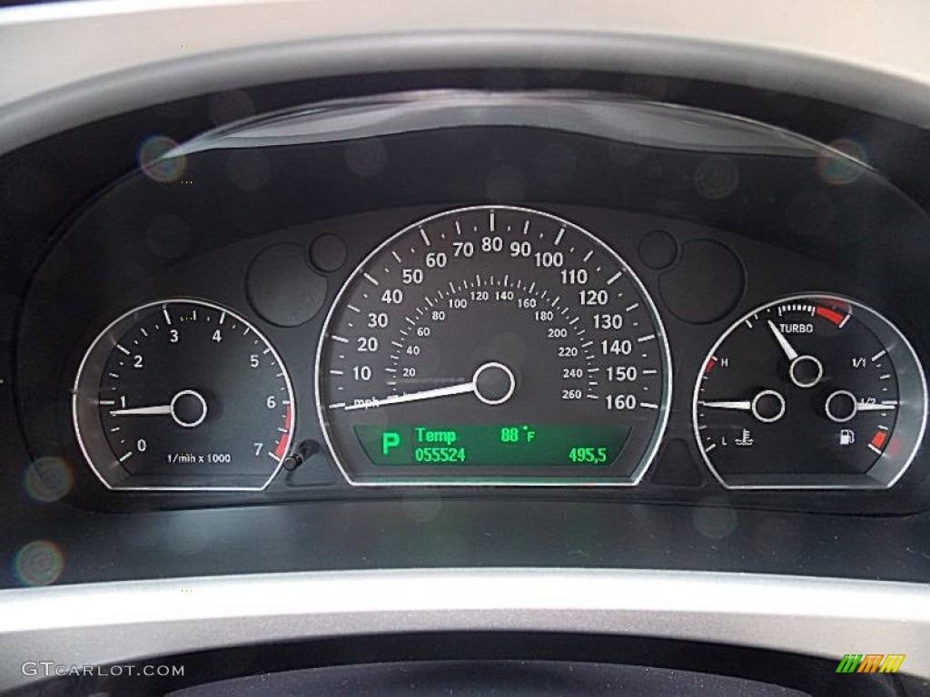 2006 Saab 9-5 2.3T SportCombi Wagon Gauges Photo #82624870