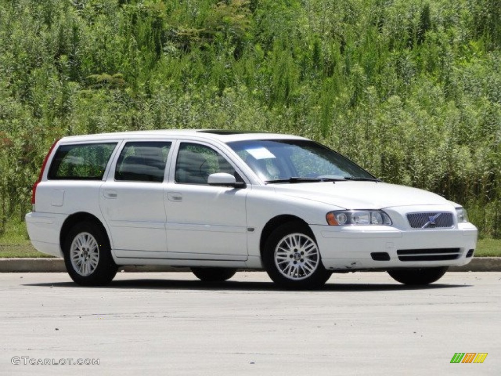 2005 V70 2.4 - Ice White / Taupe/Light Taupe photo #18