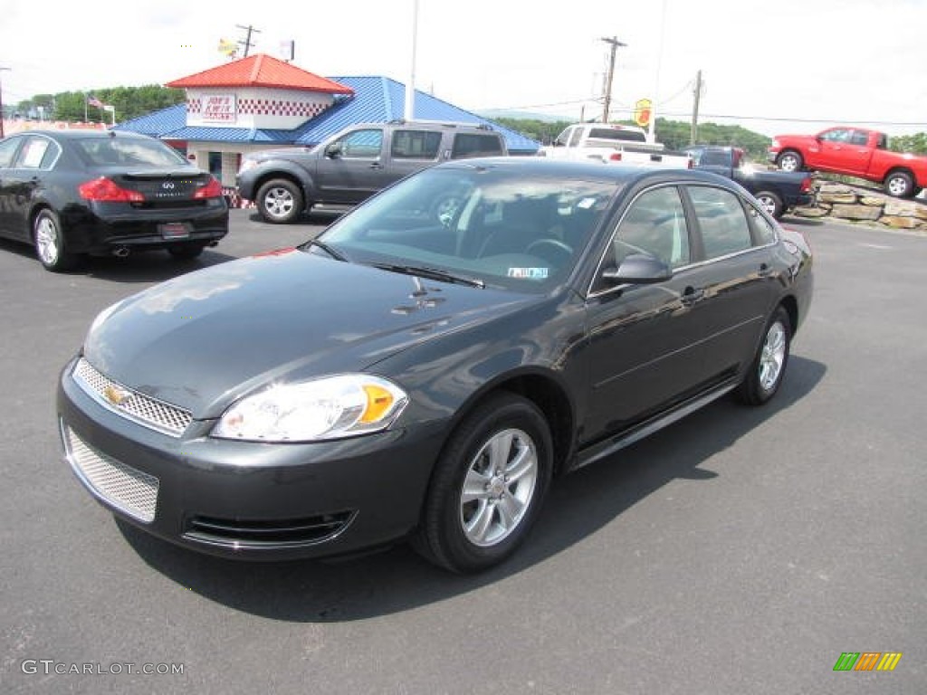 2012 Impala LS - Ashen Gray Metallic / Ebony photo #1