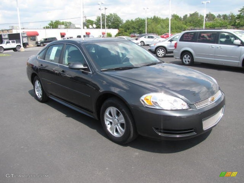 2012 Impala LS - Ashen Gray Metallic / Ebony photo #3