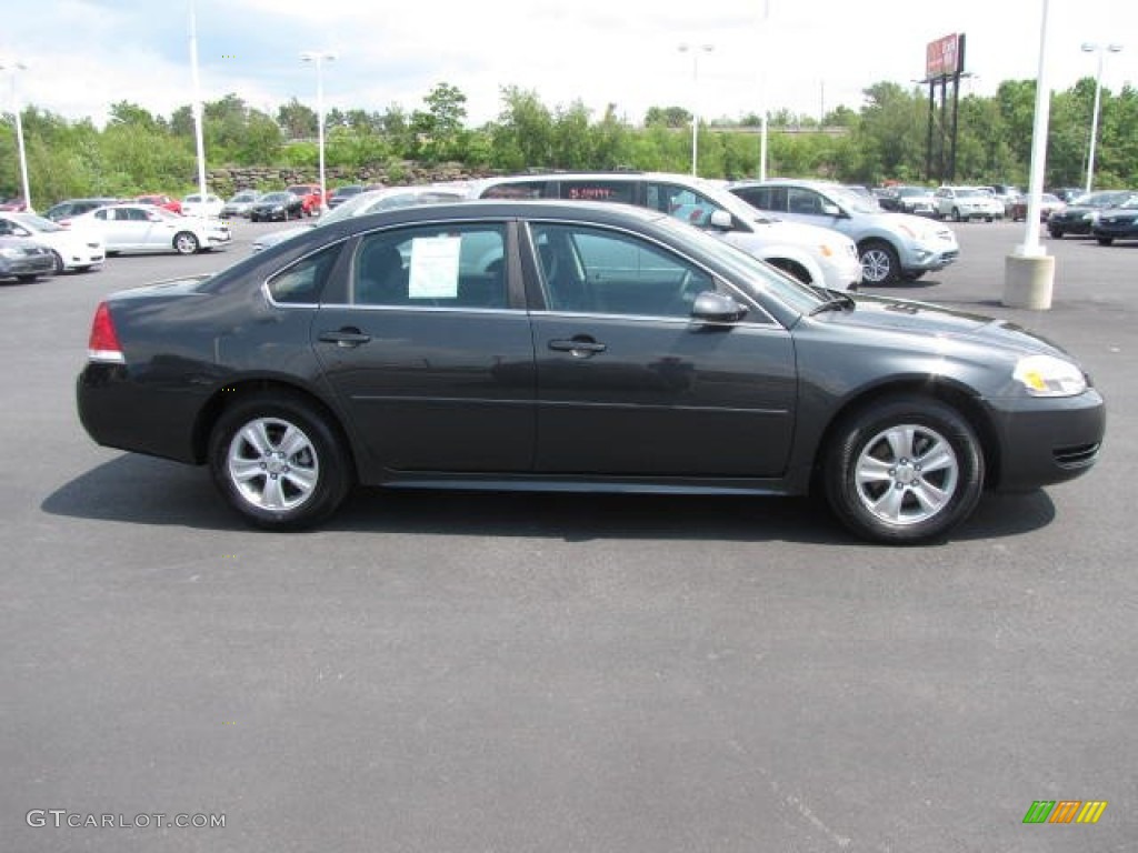 2012 Impala LS - Ashen Gray Metallic / Ebony photo #4