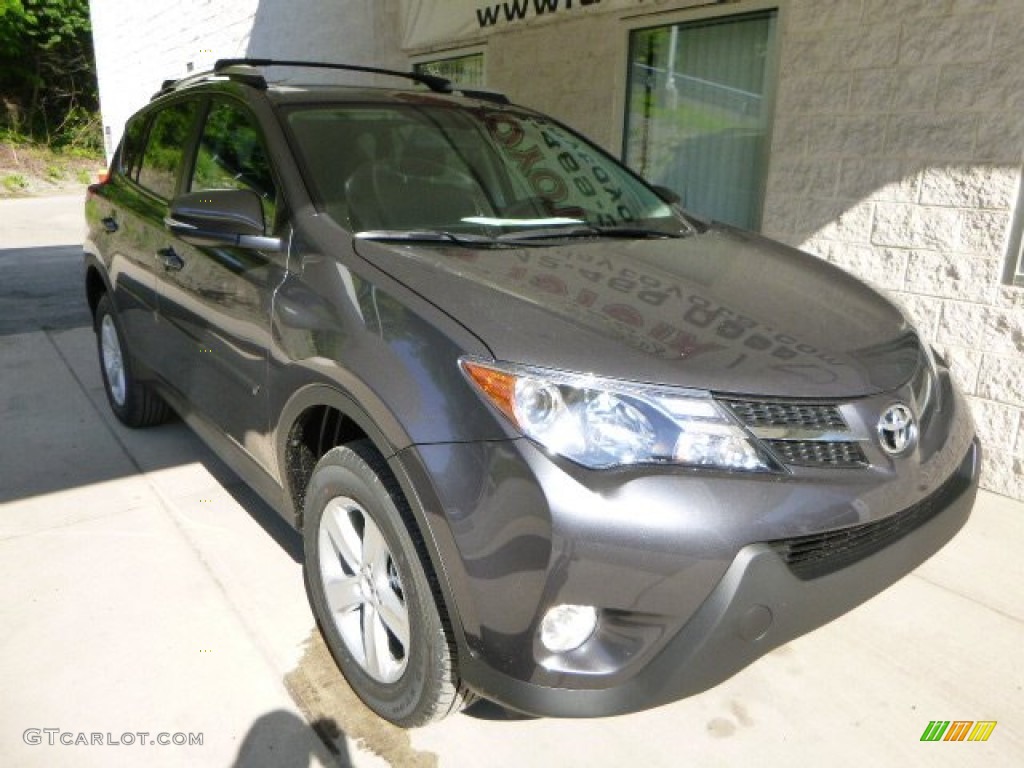 2013 RAV4 XLE AWD - Magnetic Gray Metallic / Black photo #7