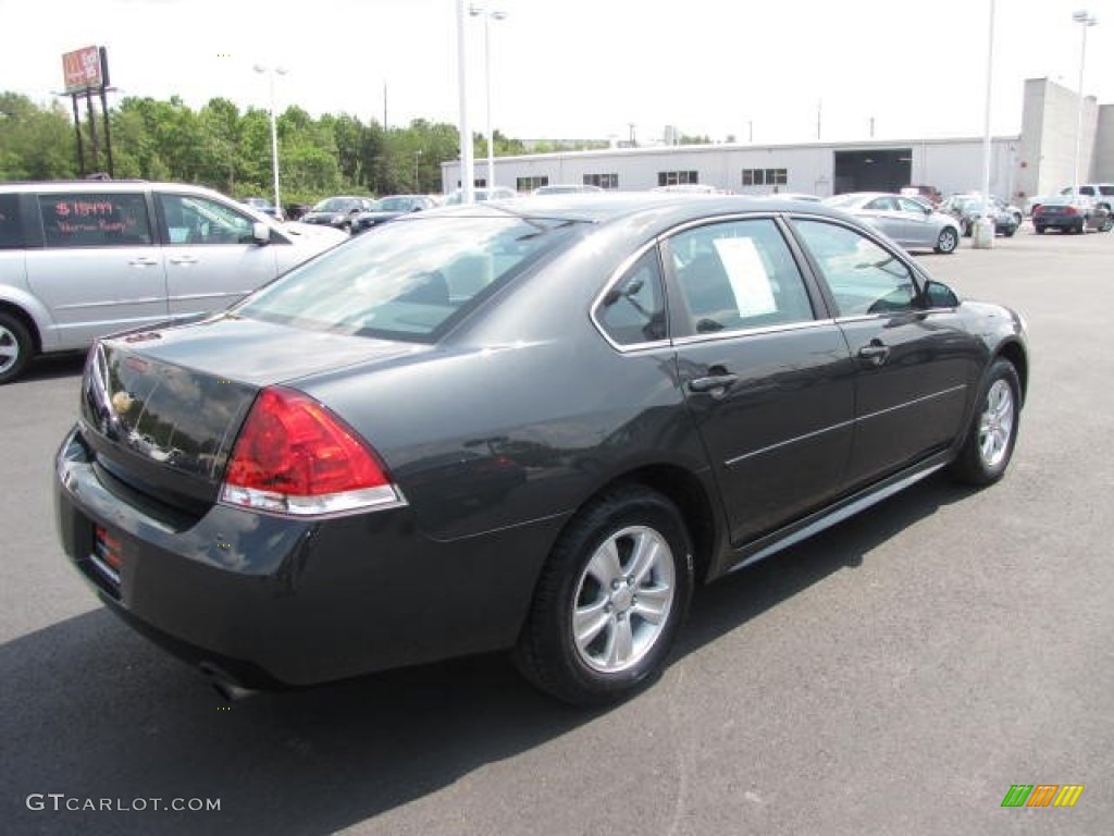 2012 Impala LS - Ashen Gray Metallic / Ebony photo #5