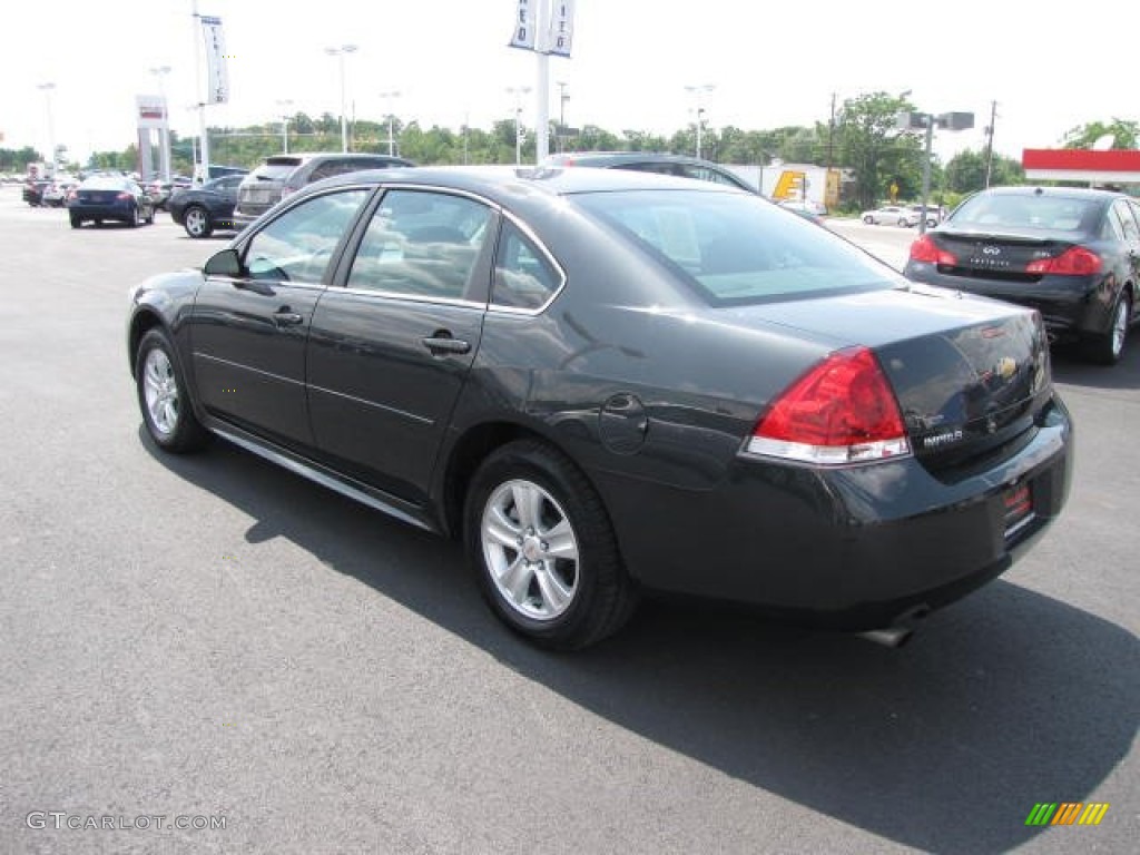 2012 Impala LS - Ashen Gray Metallic / Ebony photo #7