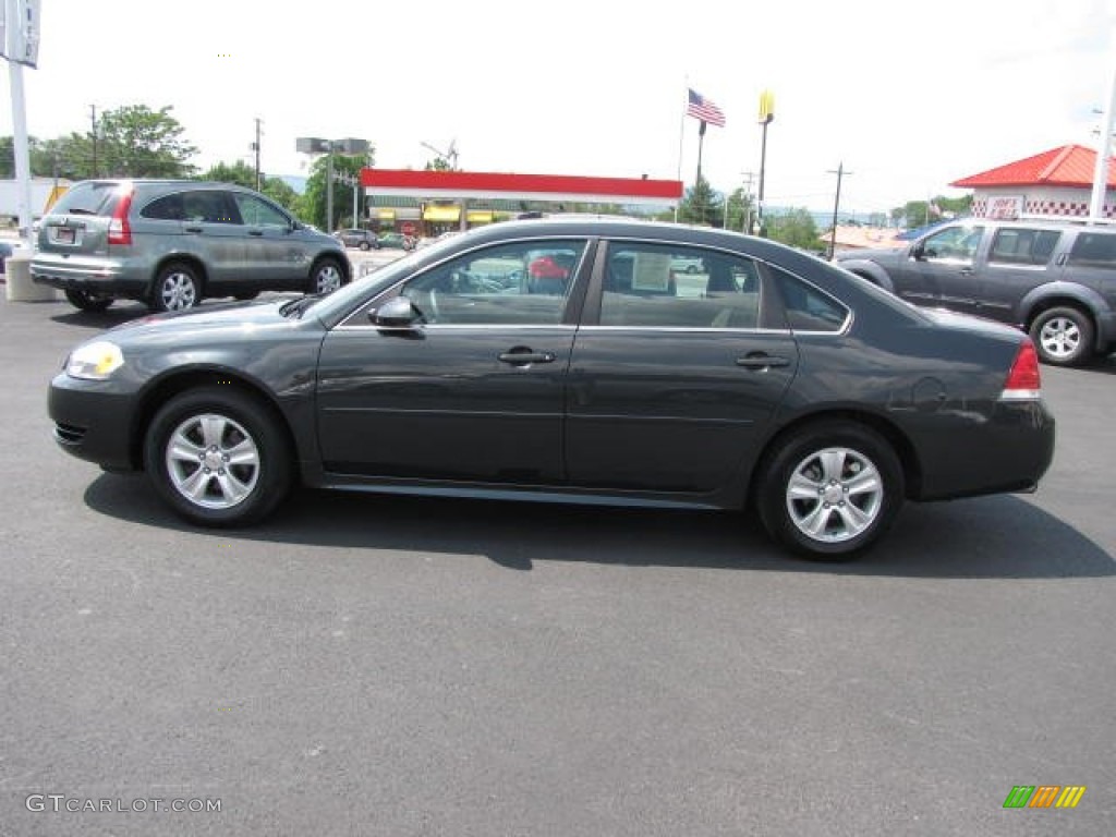 2012 Impala LS - Ashen Gray Metallic / Ebony photo #8