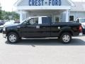 Black - F150 XLT SuperCab 4x4 Photo No. 4