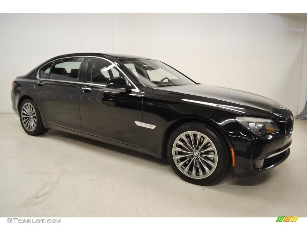 Jet Black 2011 BMW 7 Series 740Li Sedan Exterior Photo #82626698