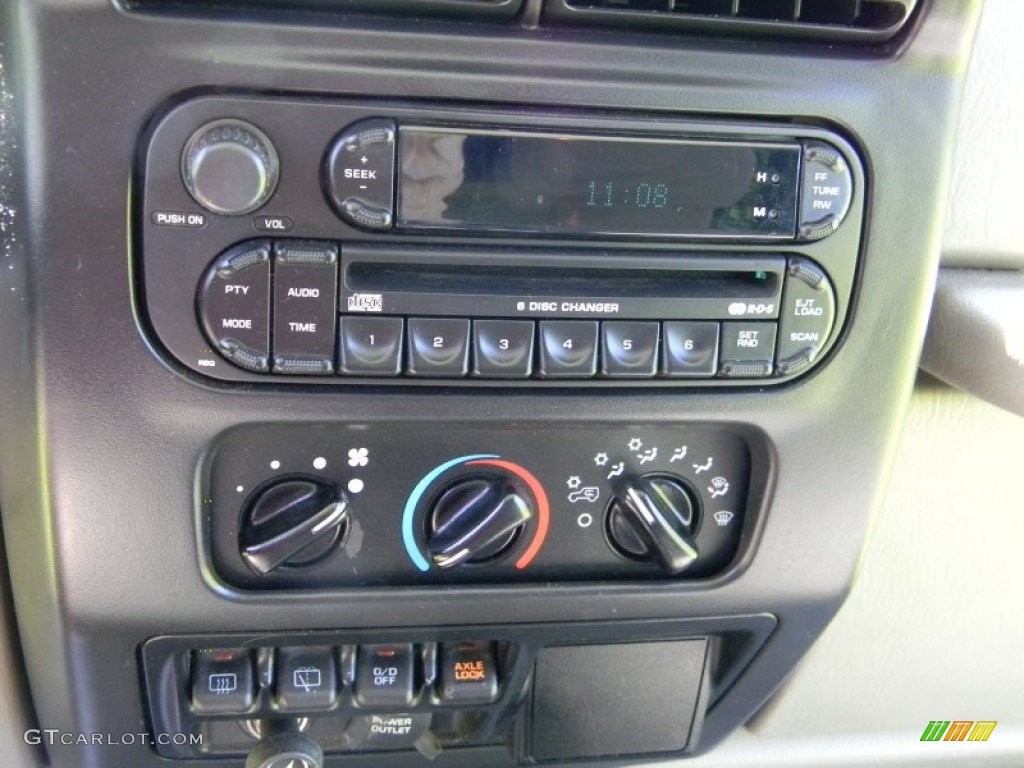 2005 Jeep Wrangler Unlimited Rubicon 4x4 Controls Photo #82626954