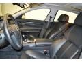 Black 2011 BMW 7 Series 740Li Sedan Interior Color