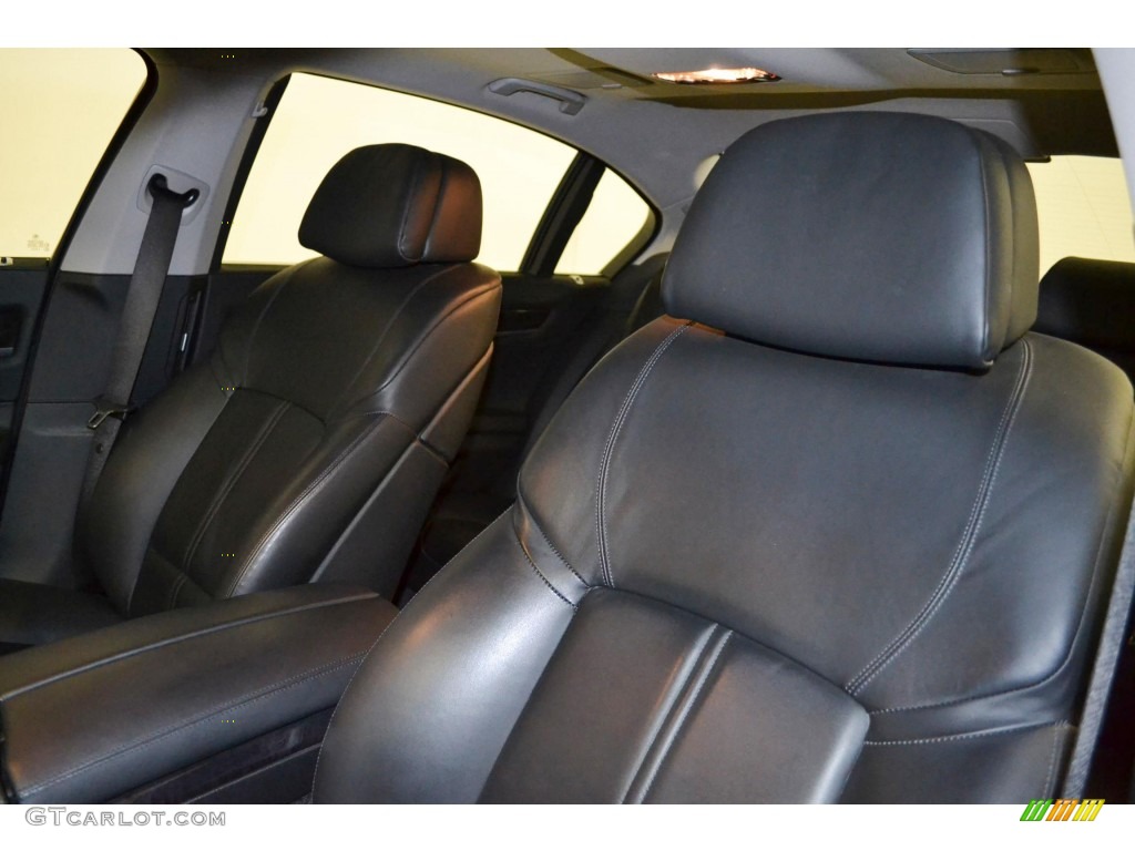 2011 7 Series 740Li Sedan - Jet Black / Black photo #11