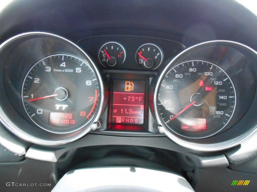 2008 Audi TT 2.0T Coupe Gauges Photo #82627308