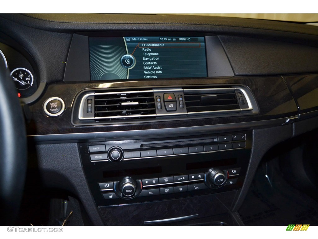 2011 7 Series 740Li Sedan - Jet Black / Black photo #22