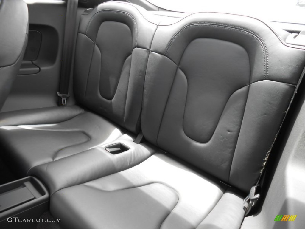 2008 Audi TT 2.0T Coupe Rear Seat Photo #82627532