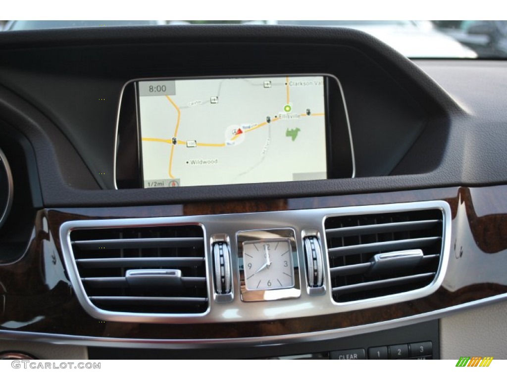 2014 E 350 4Matic Sedan - Black / Silk Beige/Espresso Brown photo #6