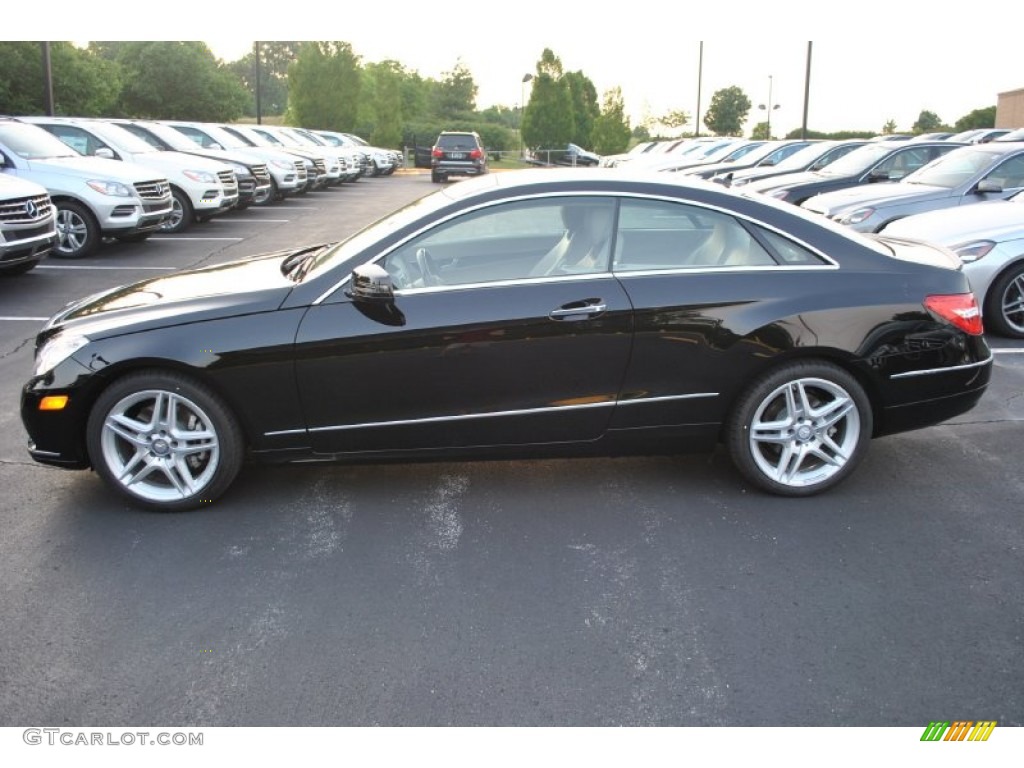 Black 2013 Mercedes-Benz E 350 4Matic Sedan Exterior Photo #82628093