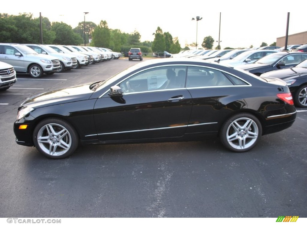 Black 2013 Mercedes-Benz E 350 4Matic Coupe Exterior Photo #82628339