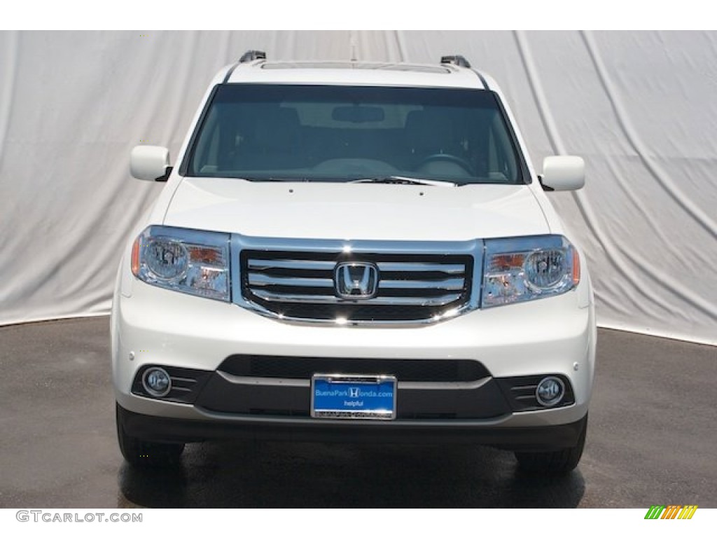 2013 Pilot Touring - White Diamond Pearl / Black photo #2