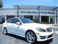 Polar White 2013 Mercedes-Benz C 350 Sport