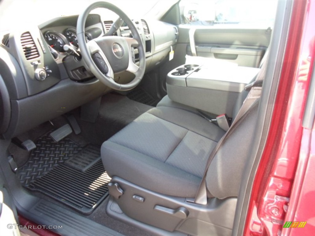 2013 Sierra 1500 SLE Crew Cab 4x4 - Sonoma Red Metallic / Ebony photo #4