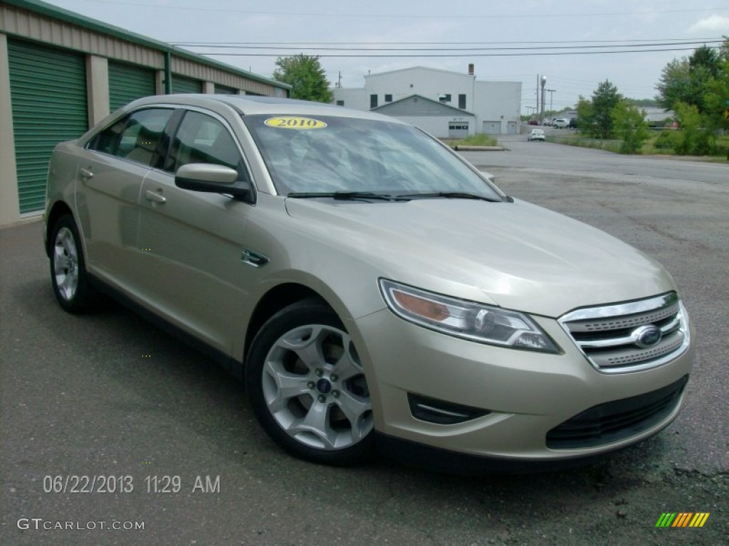 Gold Leaf Metallic 2010 Ford Taurus SEL AWD Exterior Photo #82631876