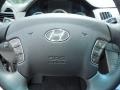 Gray 2009 Hyundai Sonata Limited Steering Wheel