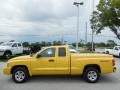 2006 Solar Yellow Dodge Dakota SLT Sport Club Cab  photo #2