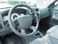 2006 Dodge Dakota Medium Slate Gray Interior Prime Interior Photo