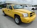 Solar Yellow 2006 Dodge Dakota SLT Sport Club Cab Exterior