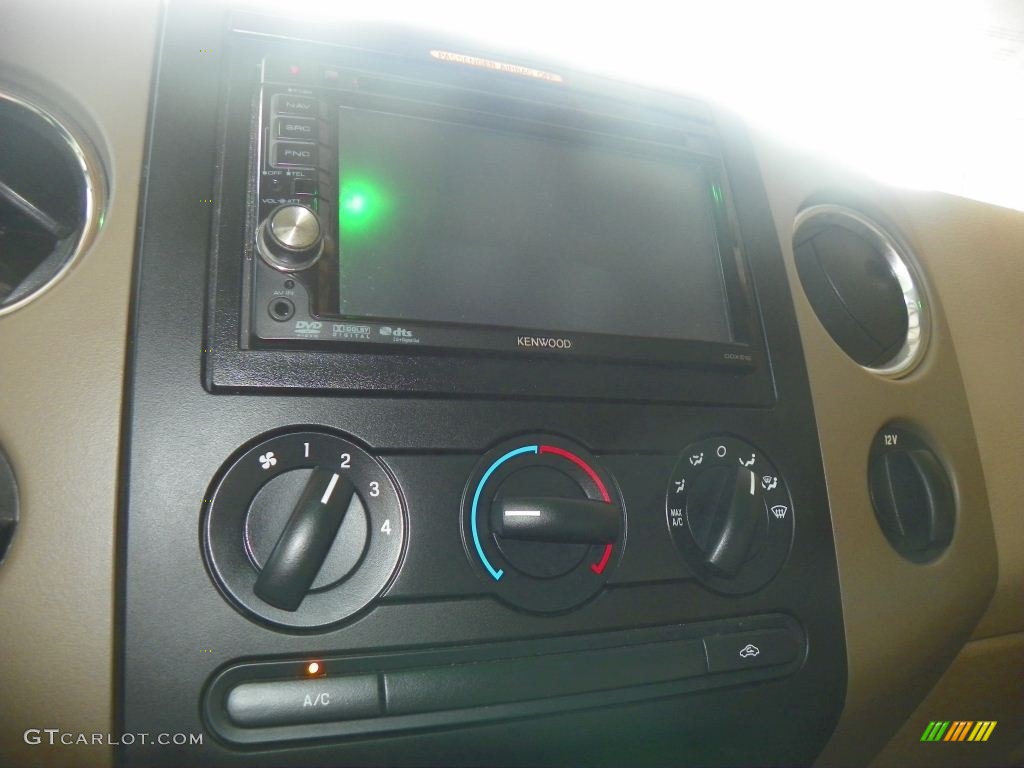 2005 F150 XLT SuperCrew - Aspen Green Metallic / Tan photo #14