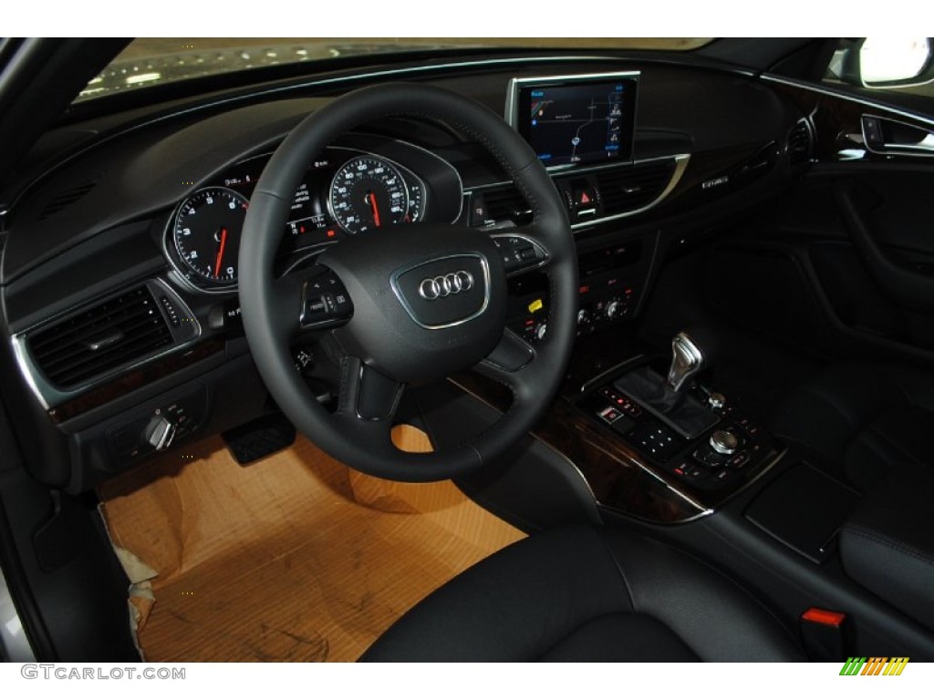 2013 A6 3.0T quattro Sedan - Quartz Gray Metallic / Black photo #11