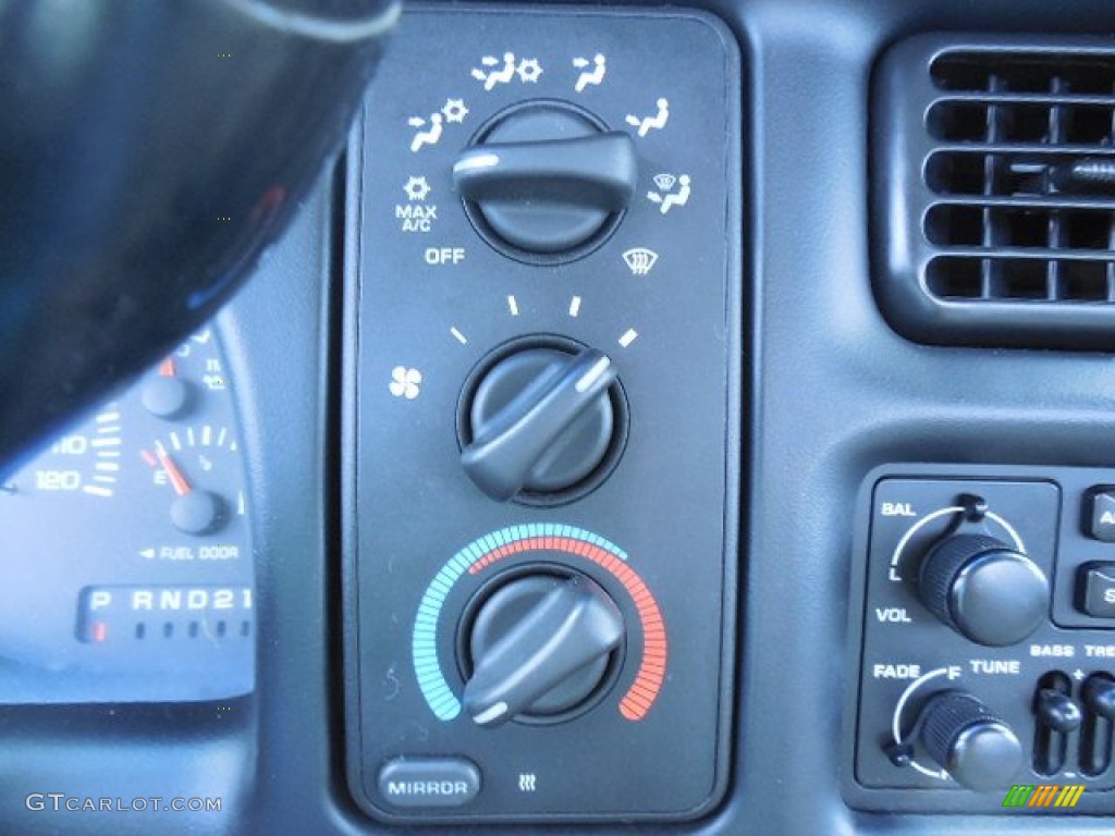 1998 Dodge Ram 1500 Laramie SLT Regular Cab 4x4 Controls Photo #82636532