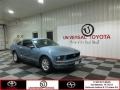 2007 Windveil Blue Metallic Ford Mustang V6 Deluxe Coupe  photo #1
