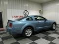 2007 Windveil Blue Metallic Ford Mustang V6 Deluxe Coupe  photo #7