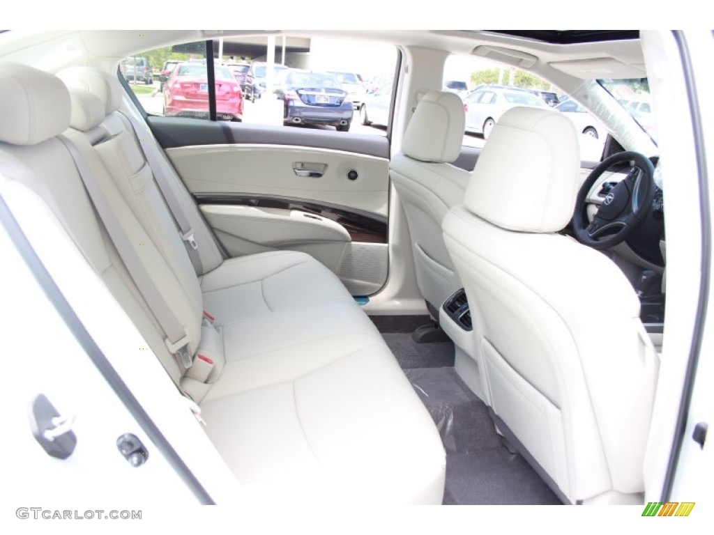 2014 Acura RLX Technology Package Rear Seat Photo #82636725
