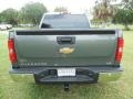 2011 Steel Green Metallic Chevrolet Silverado 1500 LTZ Crew Cab 4x4  photo #7