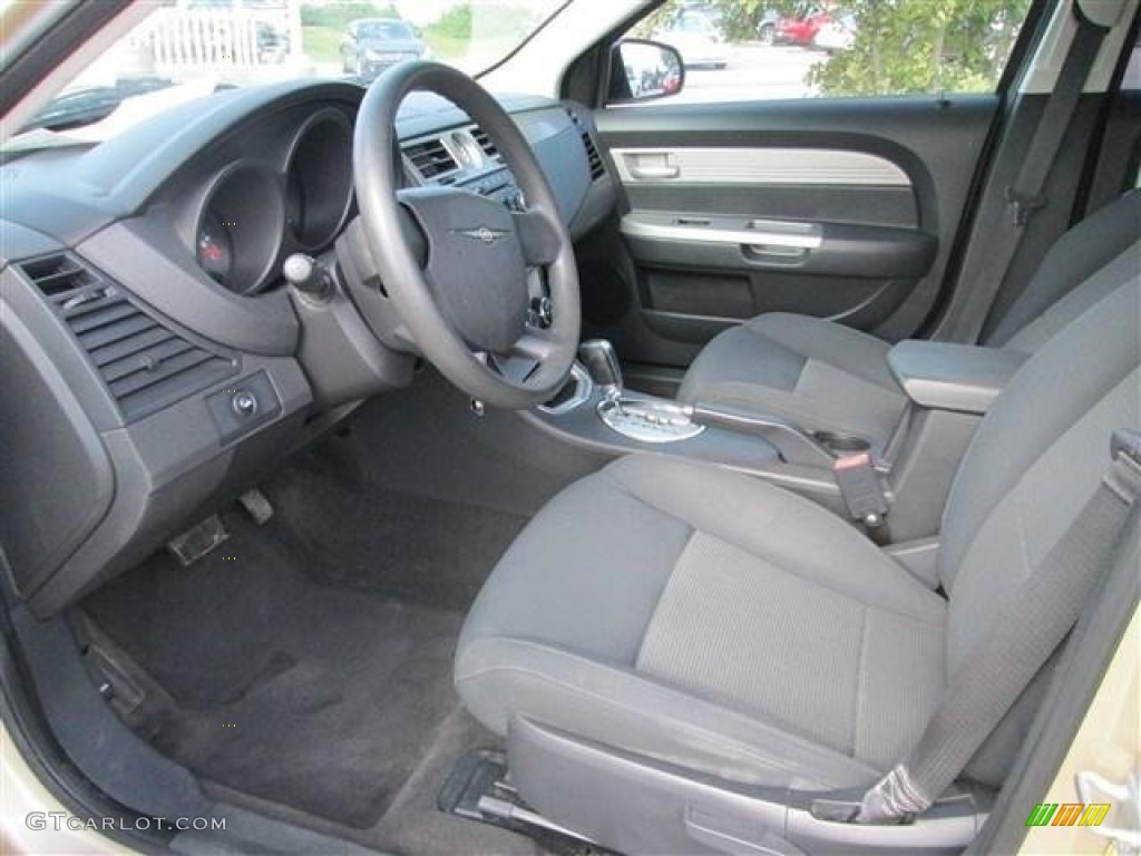 Dark Slate Gray Interior 2010 Chrysler Sebring Touring Sedan Photo #82637801