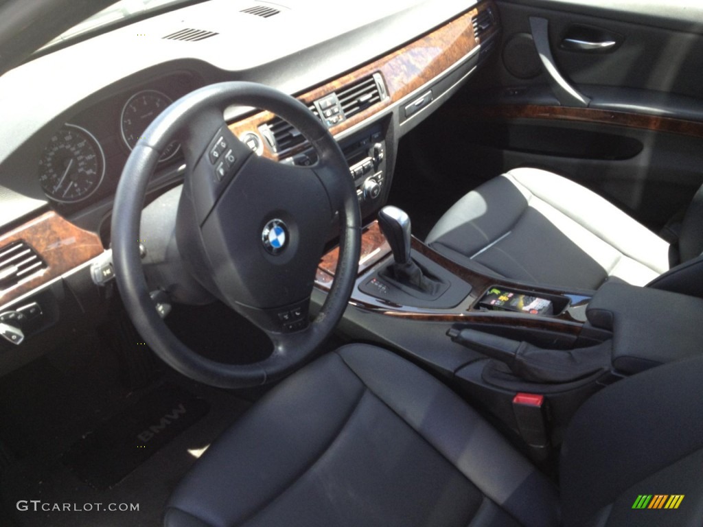 2009 3 Series 328i Sedan - Black Sapphire Metallic / Black photo #6