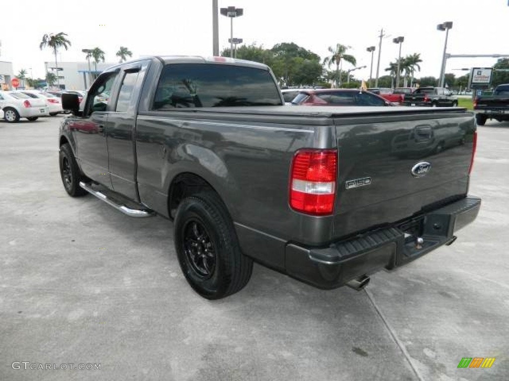 2006 F150 XLT SuperCab - Dark Shadow Grey Metallic / Medium Flint photo #5