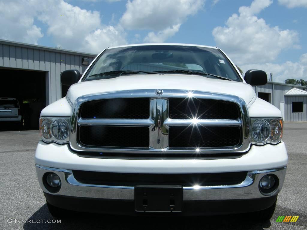 2005 Ram 1500 SLT Quad Cab - Bright White / Dark Slate Gray photo #6