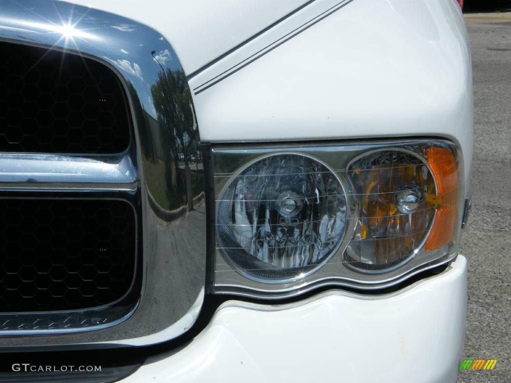 2005 Ram 1500 SLT Quad Cab - Bright White / Dark Slate Gray photo #7