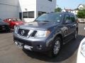 2010 Dark Slate Metallic Nissan Pathfinder LE 4x4  photo #3