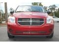 2007 Inferno Red Crystal Pearl Dodge Caliber SXT  photo #2