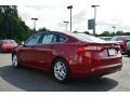 2013 Ruby Red Metallic Ford Fusion SE 1.6 EcoBoost  photo #22