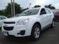 2013 Summit White Chevrolet Equinox LS AWD  photo #1