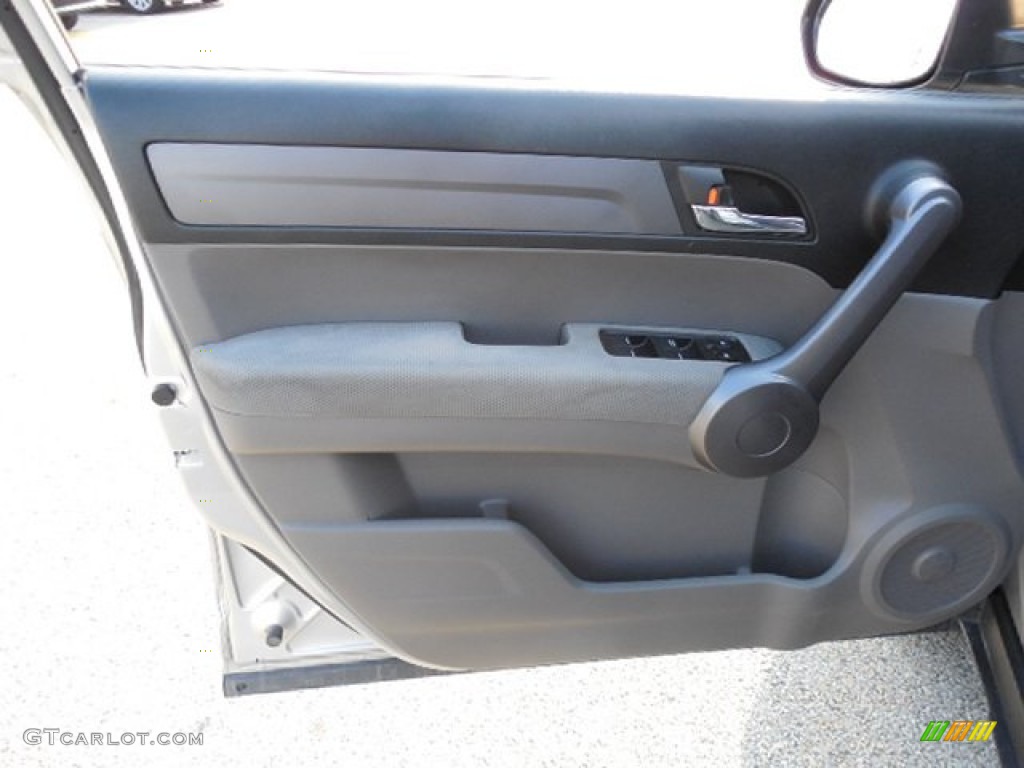 2008 Honda CR-V EX 4WD Gray Door Panel Photo #82642398